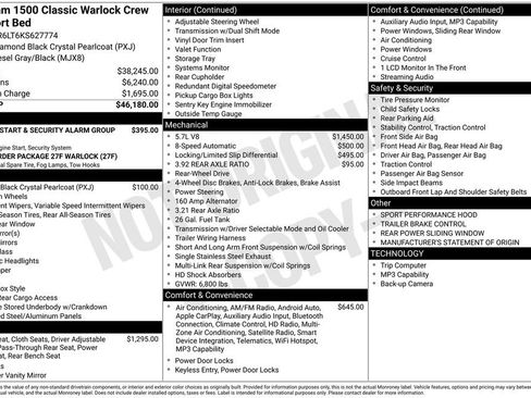 Used 2019 RAM 1500 Classic Warlock RWD image 2