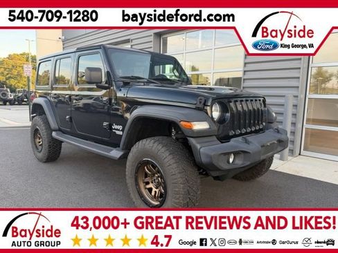 Used 2021 Jeep Wrangler Unlimited Sport AWD/4WD image 1