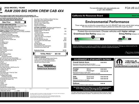 Used 2022 RAM 2500 Big Horn w/ Cold Weather Group AWD/4WD image 25