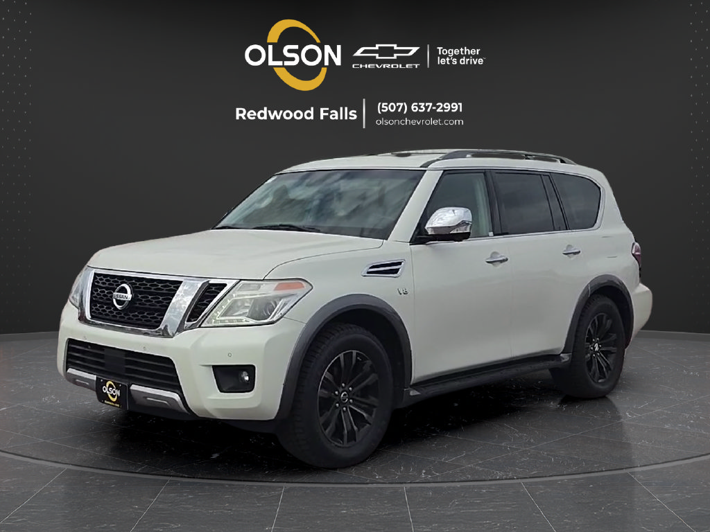 Used 2017 Nissan Armada Platinum w/ Captain Seat Package AWD/4WD image 1