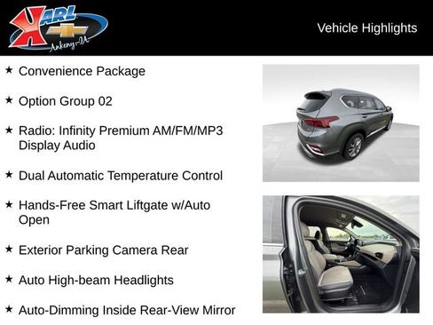 Used 2020 Hyundai Santa Fe SEL w/ Convenience Package AWD/4WD image 2