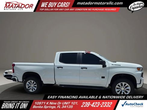Used 2020 Chevrolet Silverado 1500 Custom w/ Custom Value Package RWD image 4
