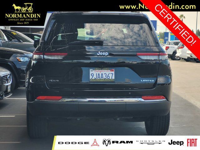 Certified 2023 Jeep Grand Cherokee Limited AWD/4WD image 5