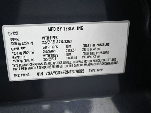 Used 2022 Tesla Model Y Performance image 8