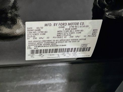 Used 2022 Ford Explorer ST w/ Equipment Group 401A image 35