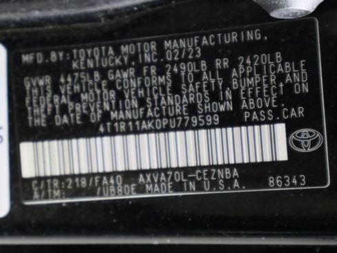 Used 2023 Toyota Camry LE w/ Convenience Package FWD image 35