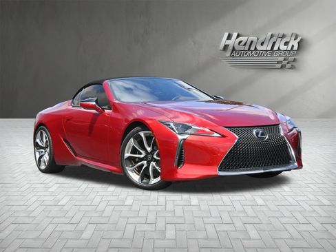 Used 2021 Lexus LC 500 Convertible w/ Touring Package RWD image 2