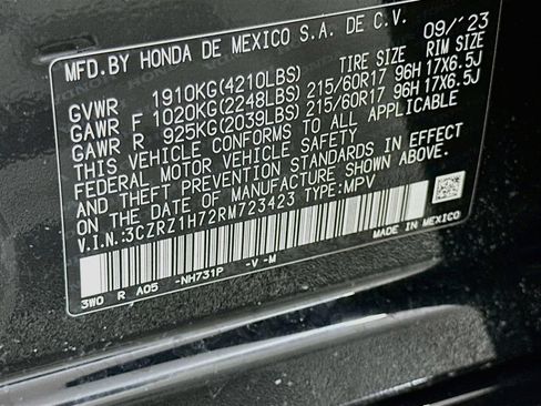 Used 2024 Honda HR-V EX-L image 31