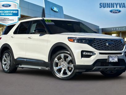 Certified 2020 Ford Explorer Platinum w/ Premium Technology Package
