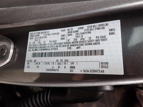 Certified 2022 Lincoln Corsair AWD w/ Premium Package image 23