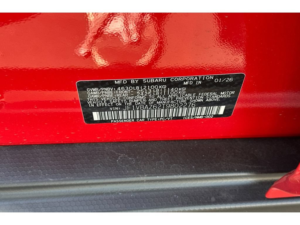 New 2026 Subaru WRX tS AWD/4WD image 25