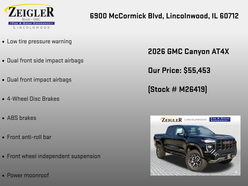 New 2026 GMC Canyon AT4X AWD/4WD image 30