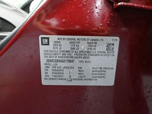 Used 2016 Chevrolet Equinox LTZ w/ Enhanced Convenience Package image 52