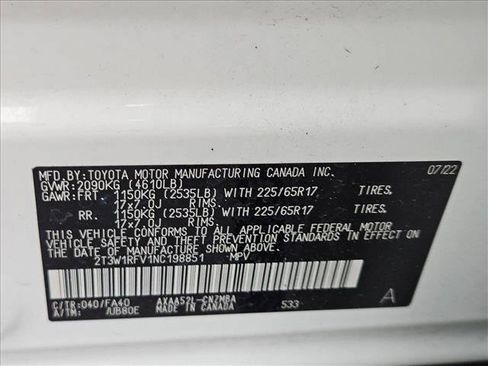 Used 2022 Toyota RAV4 XLE FWD image 16