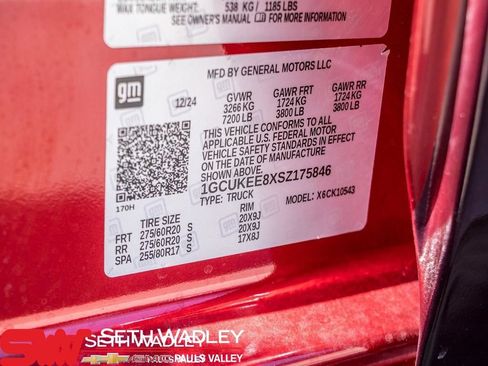 New 2025 Chevrolet Silverado 1500 RST AWD/4WD image 43