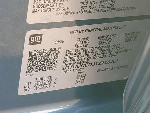 New 2026 GMC Sierra 1500 Elevation w/ X31 Off-Road Package image 14