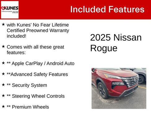 Used 2025 Nissan Rogue SV image 4