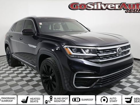 Used 2021 Volkswagen Atlas Cross Sport SEL R-Line w/ Cross Sport MDO Package image 1