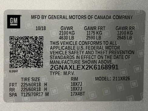 Used 2019 Chevrolet Equinox LT image 20