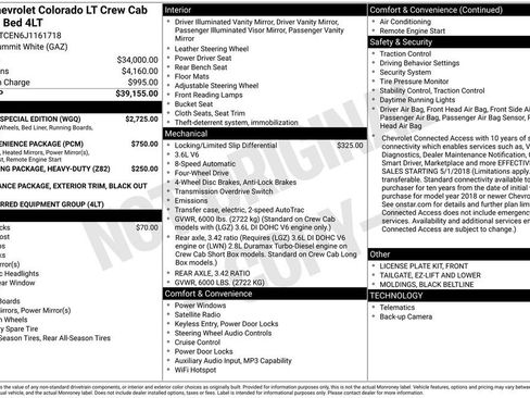 Used 2018 Chevrolet Colorado LT w/ Redline Special Edition image 6