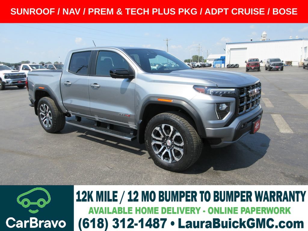 Certified 2023 GMC Canyon AT4 w/ AT4 Premium Package AWD/4WD image 1
