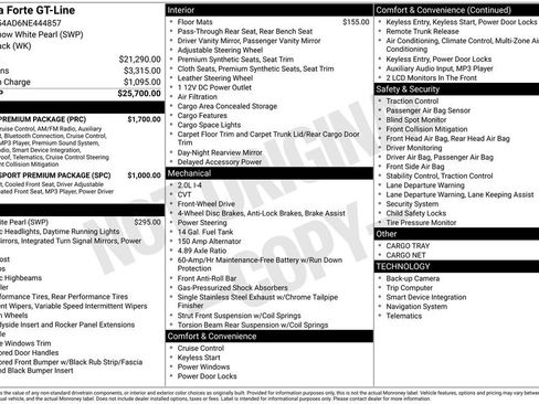 Used 2022 Kia Forte GT-Line w/ GT-Line Premium Package image 5