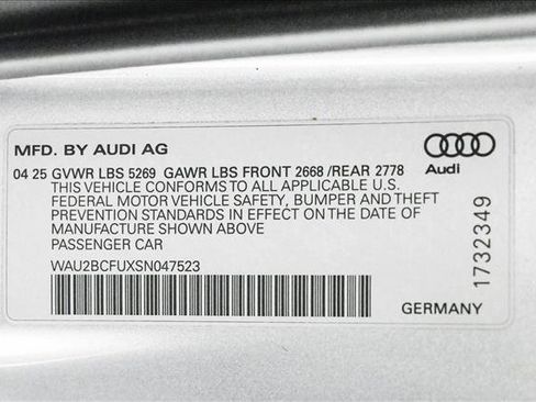 Certified 2025 Audi A5 2.0T Premium Plus w/ Premium Plus image 26