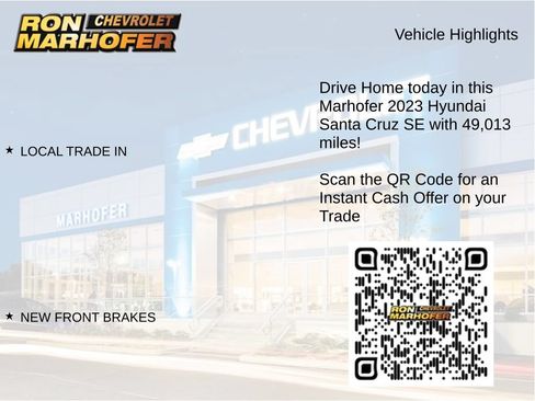Used 2023 Hyundai Santa Cruz SE AWD/4WD image 14
