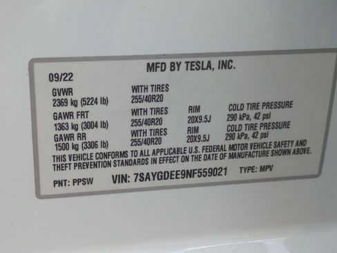 Used 2022 Tesla Model Y Long Range AWD/4WD image 21