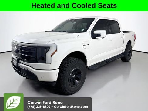 Certified 2022 Ford F150 Lightning Platinum AWD/4WD image 3