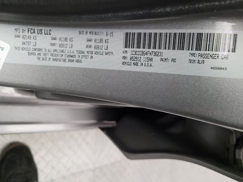 Used 2015 Chrysler 200 S w/ Navigation & Sound Group I FWD image 33