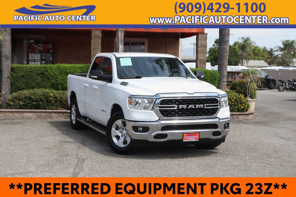 Used 2022 RAM 1500 Big Horn w/ Trailer Tow Group RWD image 1