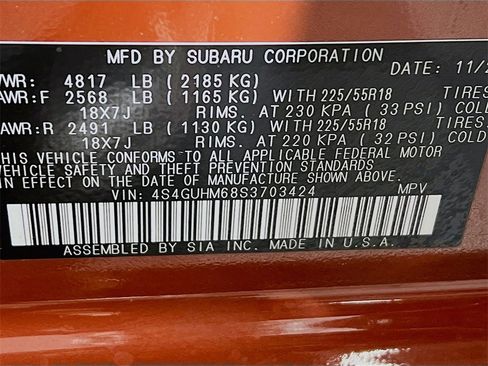 Certified 2025 Subaru Crosstrek 2.5i Limited w/ Popular Package #3A image 28