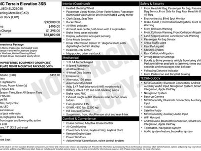 Used 2025 GMC Terrain Elevation