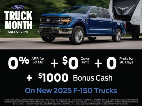 New 2025 Ford F150 STX w/ STX Black Appearance Package image 2