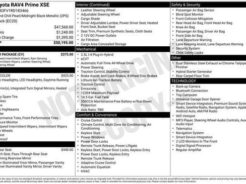Certified 2024 Toyota RAV4 XSE w/ Weather Package AWD/4WD image 35