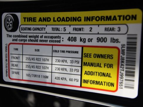 New 2026 Lincoln Nautilus Reserve w/ Jet Appearance Package image 46