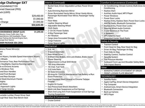 Used 2021 Dodge Challenger SXT w/ Driver Convenience Group image 6