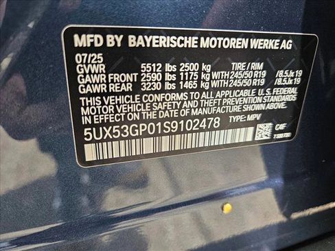 Certified 2025 BMW X3 xDrive30 AWD/4WD image 17