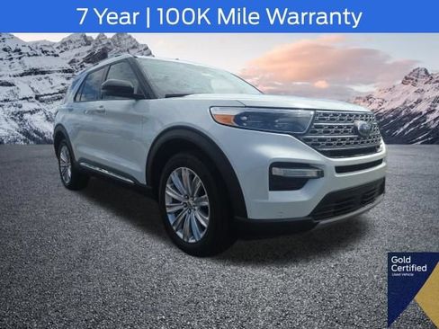 Used 2022 Ford Explorer Limited w/ Limited Technology Package AWD/4WD image 1
