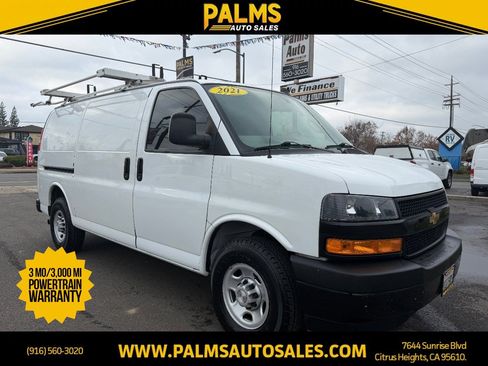 Used 2021 Chevrolet Express 2500 w/ Driver Convenience Package RWD image 1