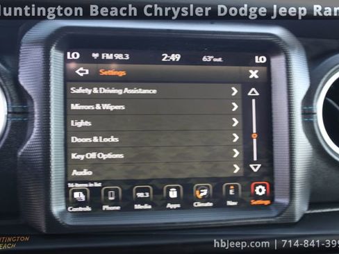 Used 2023 Jeep Wrangler Unlimited Rubicon 4xe w/ Steel Bumper Group image 35