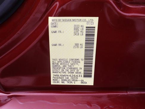 Used 2023 Nissan Altima 2.5 SV image 42