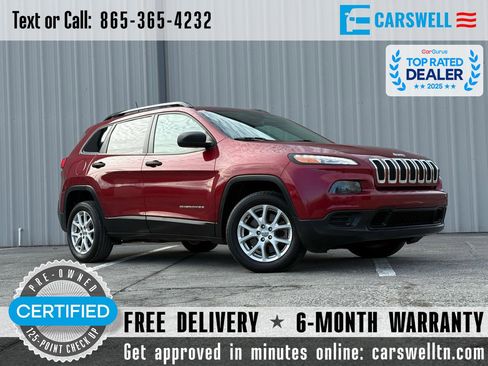 Used 2017 Jeep Cherokee Sport image 1