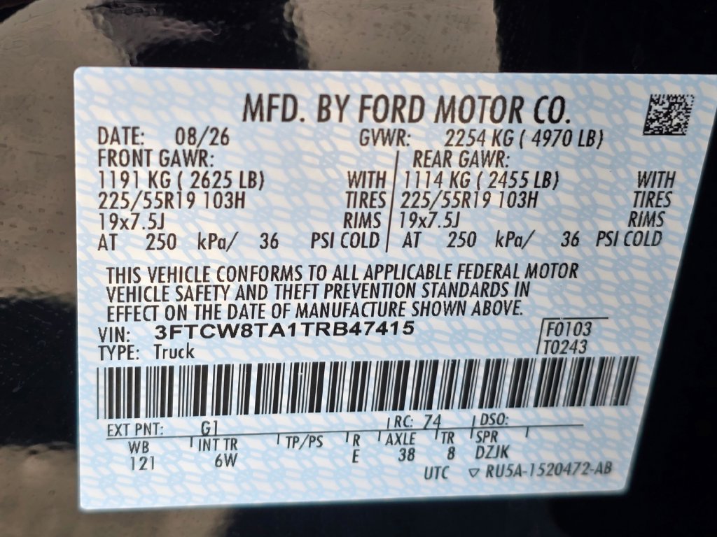 New 2026 Ford Maverick Lobo AWD/4WD image 30