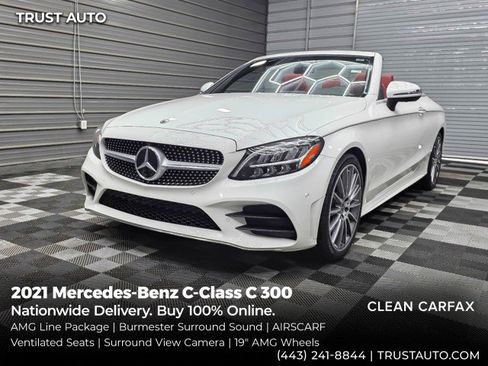 Used 2021 Mercedes-Benz C 300 Cabriolet image 1