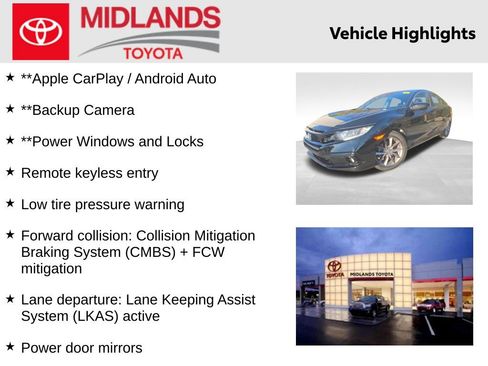 Used 2019 Honda Civic Sport image 2