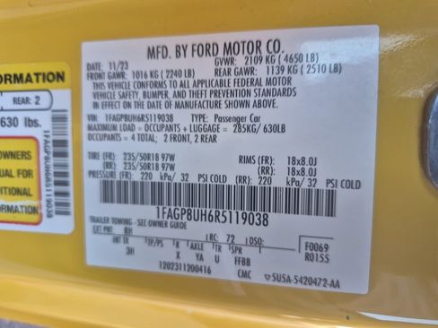 Used 2024 Ford Mustang Premium image 25