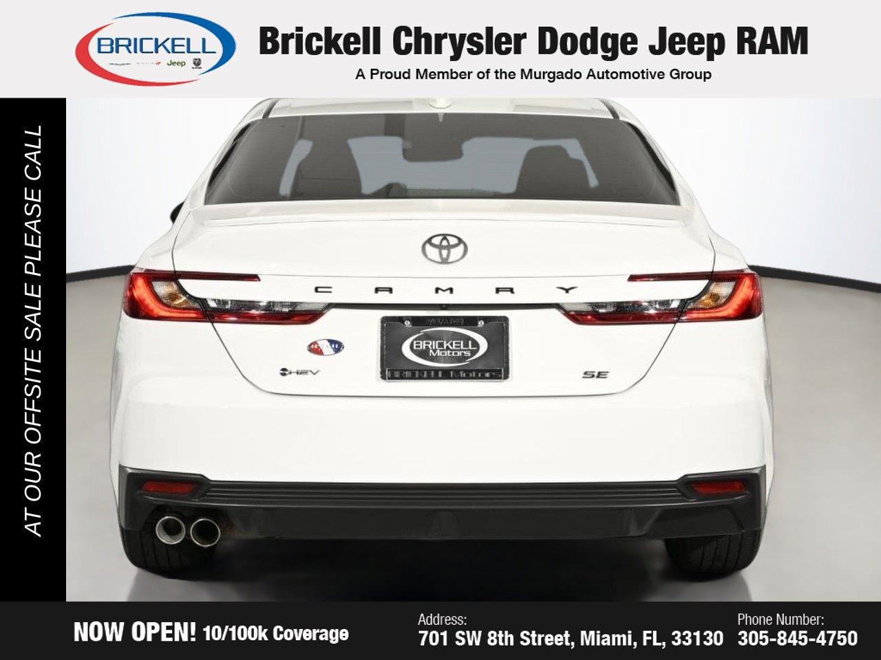 Used 2025 Toyota Camry SE w/ Multimedia Upgrade Package FWD image 4