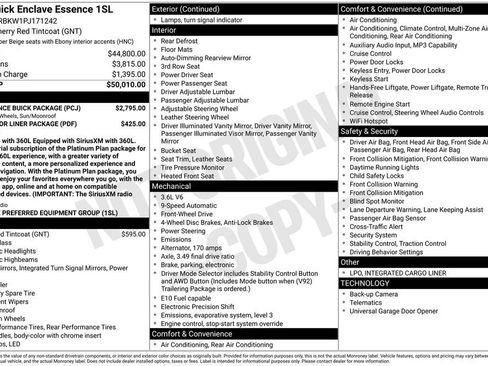 Used 2023 Buick Enclave Essence w/ Experience Buick Package FWD image 5